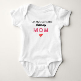 Mini-Baas Karakter T-Shirt (Moeder's Editie)