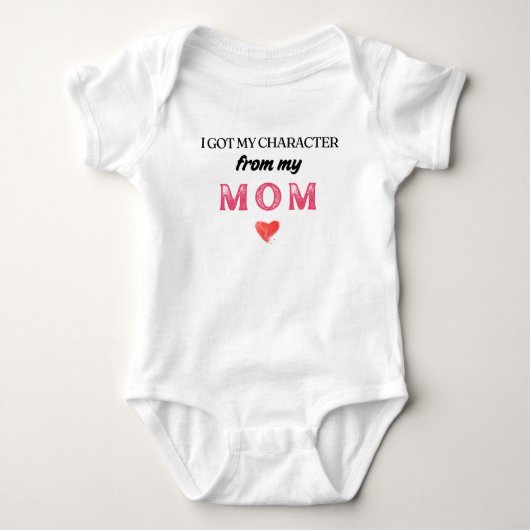 Mini-Baas Karakter T-Shirt (Moeder's Editie) (Voorkant)