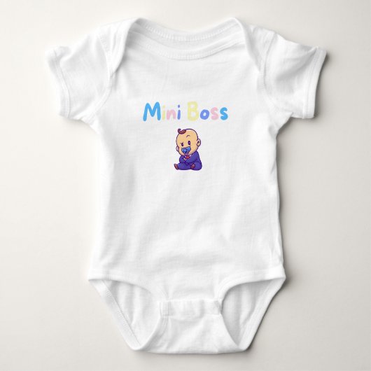 Mini Baas  Romper (Voorkant)