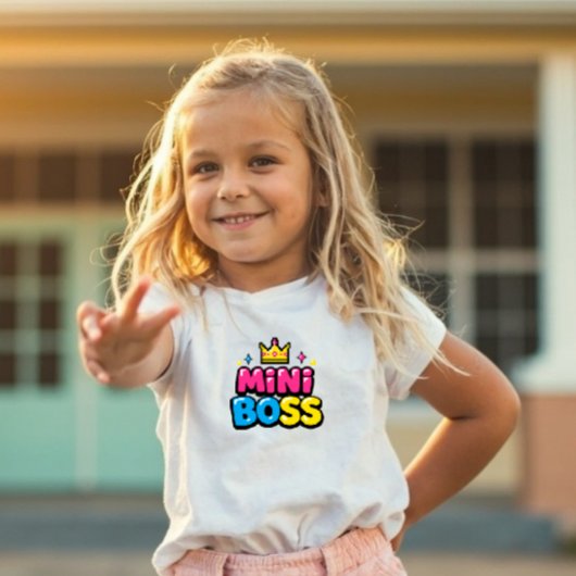 Mini Baas Y2K Cute Kids T-shirt