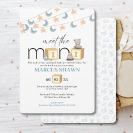 Mini baby verwelkomingskaart kaart