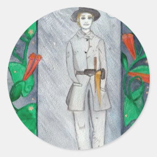 Mini Ball #1 Ronde Sticker