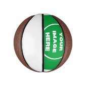 Mini basketbal - gepersonaliseerd - Afbeelding / t (Verticaal)