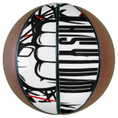 Mini Basketbal Hoepel Asiel Graffiti Vuist Ontwerp (Verticaal)
