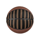 Mini basketbal met vette strepen voor indoor spel (Voorkant)