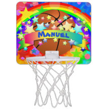 Mini Basketball Hoop met Rainbow HAMbyWG