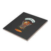 Mini Basketball Hoop Tegeltje (Zijkant)