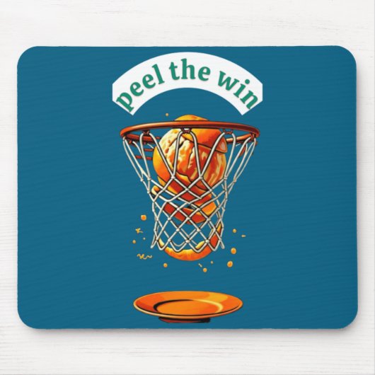 Mini basketbalring t shirt  muismat (Voorkant)