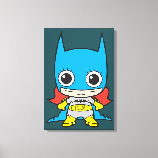 Mini Batgirl Canvas Afdruk (Voorkant)