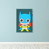 Mini Batgirl Canvas Afdruk (Insitu (Houten vloer))