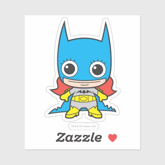 Mini Batgirl Sticker (Vel)