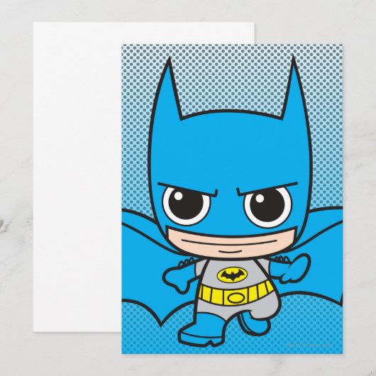 Mini Batman onderweg (Voorkant / Achterkant)
