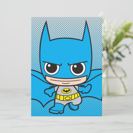 Mini Batman onderweg (Staand voorkant)