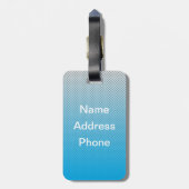 Mini Batman onderweg Bagagelabel (Achterkant verticaal)