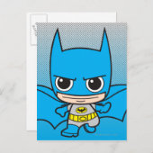 Mini Batman onderweg Briefkaart (Voorkant / Achterkant)