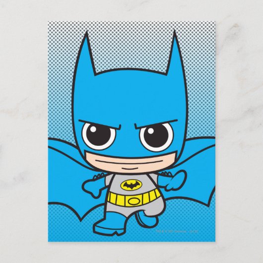 Mini Batman onderweg Briefkaart (Voorkant)