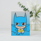 Mini Batman onderweg Briefkaart (Staand voorkant)