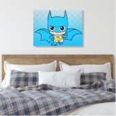 Mini Batman onderweg Canvas Afdruk (Insitu (Slaapkamer))