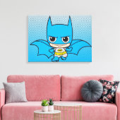 Mini Batman onderweg Canvas Afdruk (Insitu (Woonkamer))