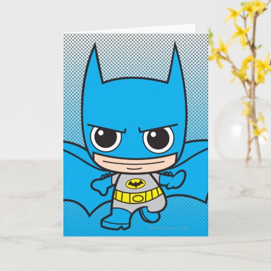 Mini Batman onderweg Kaart (Gele Bloem)