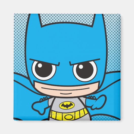 Mini Batman onderweg Magneet (Voorkant)