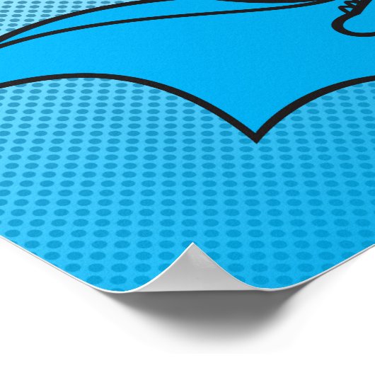 Mini Batman onderweg Poster (Hoek)