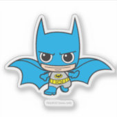 Mini Batman onderweg Sticker (Voorkant)