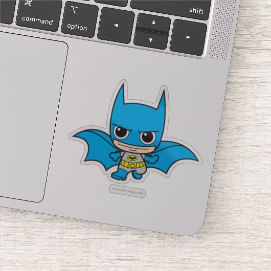Mini Batman onderweg Sticker (Detail)