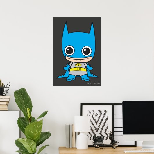 Mini Batman Poster (Thuiskantoor)