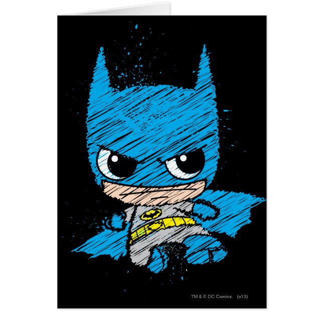 Mini Batman Sketch (Voorkant)