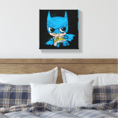 Mini Batman Sketch Canvas Afdruk (Insitu (Slaapkamer))