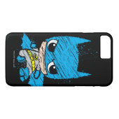 Mini Batman Sketch Case-Mate iPhone Case (Achterkant (Horizontaal))