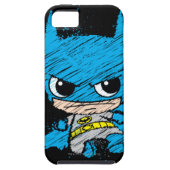 Mini Batman Sketch Case-Mate iPhone Case (Achterkant)
