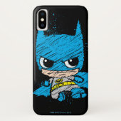 Mini Batman Sketch Case-Mate iPhone Case (Achterkant)