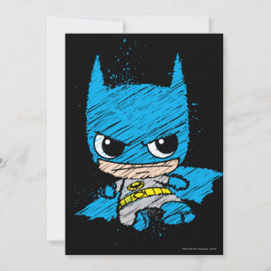 Mini Batman Sketch Kaart