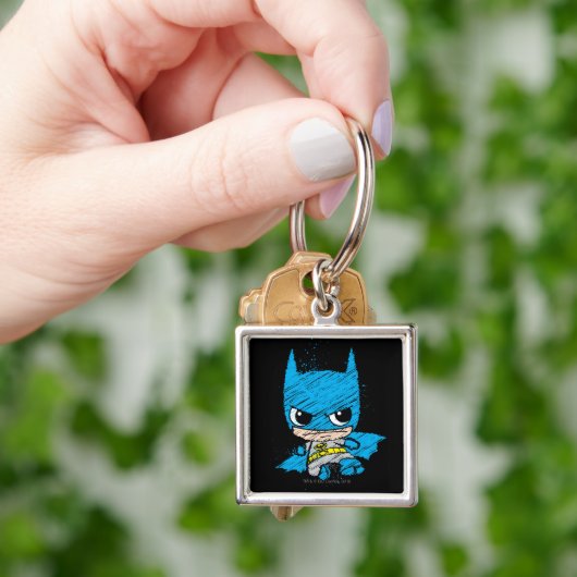 Mini Batman Sketch Sleutelhanger (Hand)