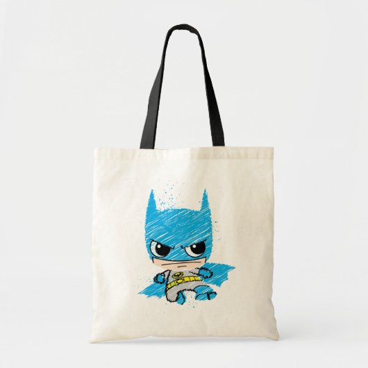 Mini Batman Sketch Tote Bag (Voorkant)