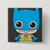 Mini Batman Vierkante Button 5,1 Cm (Voorkant)