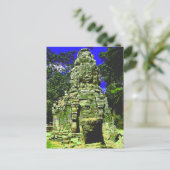 Mini Bayon [Redux] ... Siem Reap, Cambodja Briefkaart (Staand voorkant)