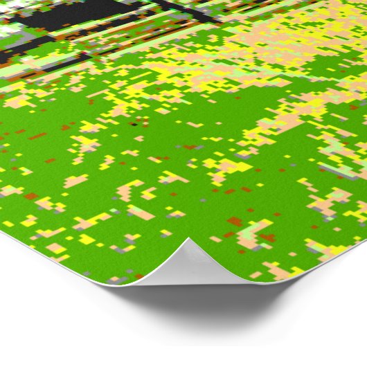 Mini Bayon [Redux] ... Siem Reap, Cambodja Poster (Hoek)