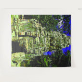 Mini Bayon [Redux] ... Siem Reap, Cambodja Wandkleed (Voorkant (horizontaal))