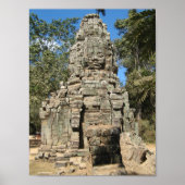 Mini Bayon ... Ta Prohm, Angkor Wat, Cambodja Poster (Voorkant)