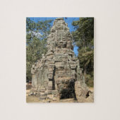 Mini Bayon ... Ta Prohm, Siem Reap, Cambodja Legpuzzel (Verticaal)