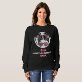 Mini Bernese Mountain Dog Mom little girl cute Trui (Voorkant volledig)