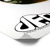 Mini Bike Camper Ladybug-Poster Poster (Hoek)