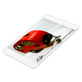 Mini Bike Camper Ladybug-stijl Premium Magnet Magneet (Linkerzijde)