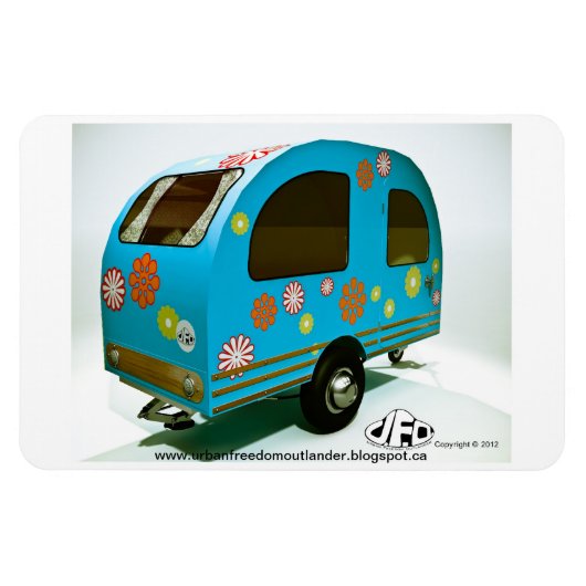 Mini Bike Camper Premium Flexi Magnet Magneet (Horizontaal)