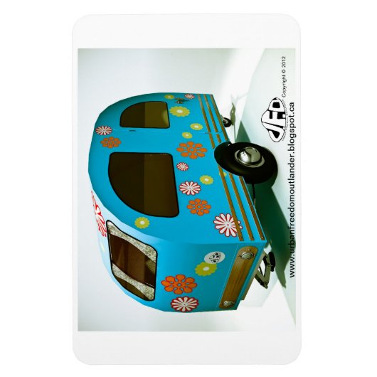 Mini Bike Camper Premium Flexi Magnet Magneet (Verticaal)