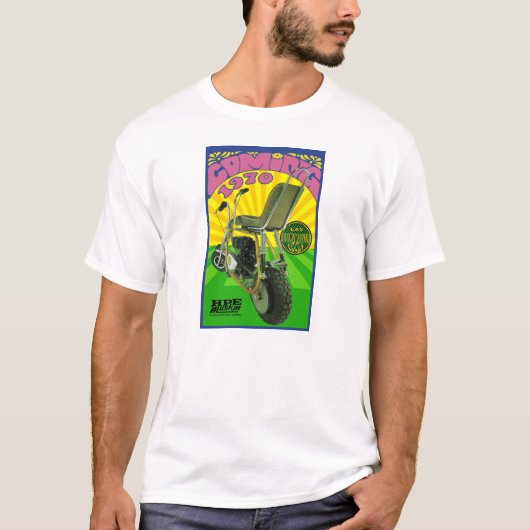  Mini Bike T shirt- 1970 Cat Eliminator T-shirt (Voorkant)