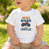Mini Biker Zoon Als Oom Cool Motorfiets 